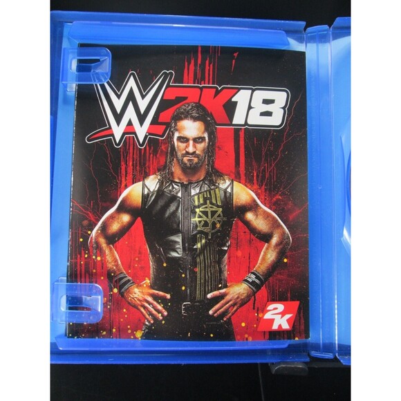 WWE 2K18 (Sony PlayStation 4,‎ 2017) Complete CIB - Picture 8 of 10